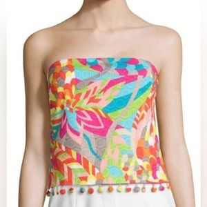 Trina Turk Size Small Tube Top Shirt